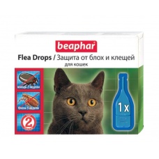 Беафар капли для кошек от блох(диазинон), 3пип/уп.