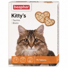 Kitty's + Taurine-Biotine для кошек (Беафар), 75 таб