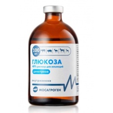 Глюкоза 40% (Мосагроген), флак. 100 мл