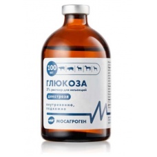 Глюкоза 5% (Мосагроген), флак. 100 мл