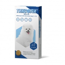 Тиксфли 112,5 мг для собак 2-4,5 кг 
