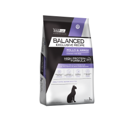 Виталкан сухой корм Balanced Cat Adult Exclusive Recipe для взрослых кошек с курицей и рисом