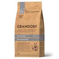 GRANDORF сухой корм для собак средних и крупных пород, индейка, кролик