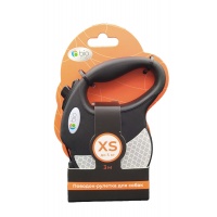 BioStyle Поводок-рулетка XS для собак весом до 5 кг, лента 3 м