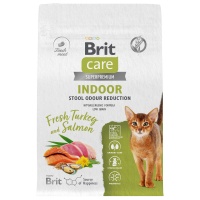 Brit Care сухой корм для взрослых кошек, индейка и лосось, 400 г