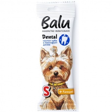 Лакомство жевательное BALU Dental для собак мелких пород, размер S, 36 г