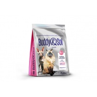 Buddy Sol сухой корм для кошек здоровье кожи и шерсти, индейка, лосось