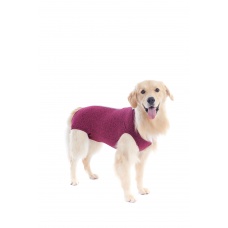 PetMed Стандартная послеоперационная попона для собак RPC REGULAR DRY COMFORT красная