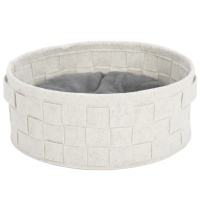 Scruffs Лежак круглый HABITAT плетенка войлок