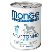 Monge Dog Monoprotein Solo консервы для собак паштет из тунца