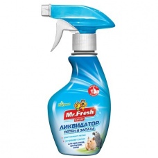 Mr.Fresh Expert 2 в1 Ликв. пятен и запаха для птиц и грызунов, 200мл