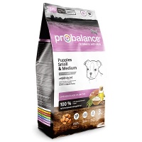Probalance корм сухой Immuno Puppies Small&Medium для щенков малых и средних пород, 10кг