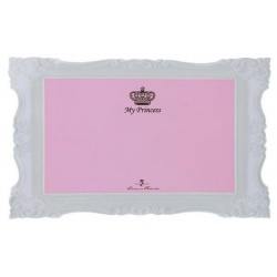 My Prince Коврик под миску розовый 44*28см
