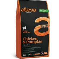 Сухой корм для щенков крупных пород Alleva Natural Chicken & Pumpkin Puppy Maxi