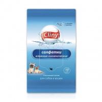 Cliny Влажные очищающие салфетки (Экопром), 10 шт/уп