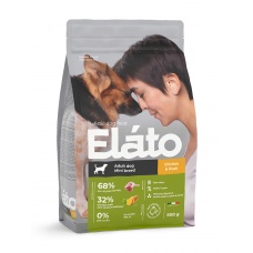 Elato Holistic корм для взрослых собак мелких пород с курицей и уткой