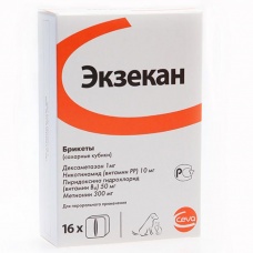 Экзекан (Сева), 16 сахарных кубиков - 1 шт.