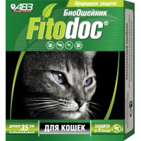 ФИТОДОК ошейник репеллентный био для кошек 35 см