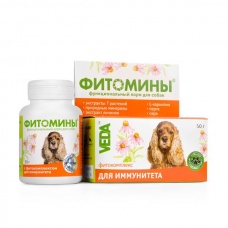 Фитомины с фитокомплексом для иммунитета собак, 50г