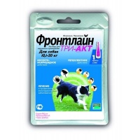 Фронтлайн Три-Акт для собак от 10,1 до 20 кг (1 пип/уп)