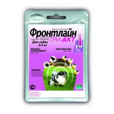Фронтлайн Три-Акт для собак от 2 до 5 кг (1 пип/уп)