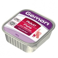 Gemon Dog консервы для собак паштет говядина 150г