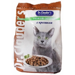 Cухой корм для кошек с кроликом, уп. 400 гр.