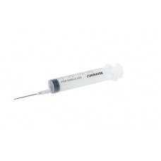 Шприц KRUUSE 20/24 мл, игла18G (1,2x40мм) одноразовый, 3х-компонентный, уп. 100 шт