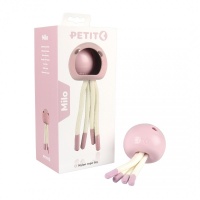PETIT Игрушка для щенков развивающая "Milo", розовая, 18x7x7см