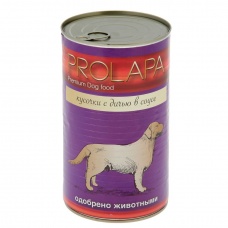 PROLAPA консервы дичь в соусе для собак, 1,24 кг