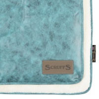 SCRUFFS Одеяло для животных "Knightsbridge", экокожа, бирюзовое, 110х72,5см