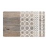 TARHONG Коврик под миски "Moroccan Wood", древесная с рисунком, 48х29см