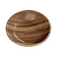TARHONG Миска для животных "Acacia Wood", коричневая, 13,3х2,8см (180мл)