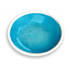 TARHONG Миска для животных "Desert Wash", бело-голубая, 13,3х2,8см (180мл)