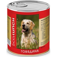 Dog Lunchконсервы для собак Говядина