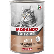 Morando Professional консервы для кошек паштет с Кроликом