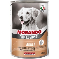 Morando Professional консервы для собак паштет с Курицей и печенью