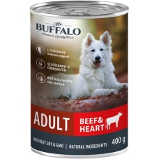 Mr.Buffalo ADULT консервы для собак Говядина и сердце