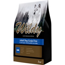 Wildy Adult Dog Grain Free сухой корм для собак с Белой рыбой
