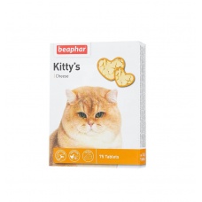 Kitty's + Cheese для кошек (Беафар), 75 таб