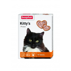 Kitty's + Protein для кошек (Беафар), 75 таб