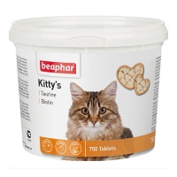 Kitty's + Taurine-Biotine для кошек (Беафар), 750 таб